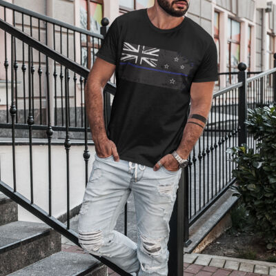 Thin Blue Line Men's Tee Thumbnail